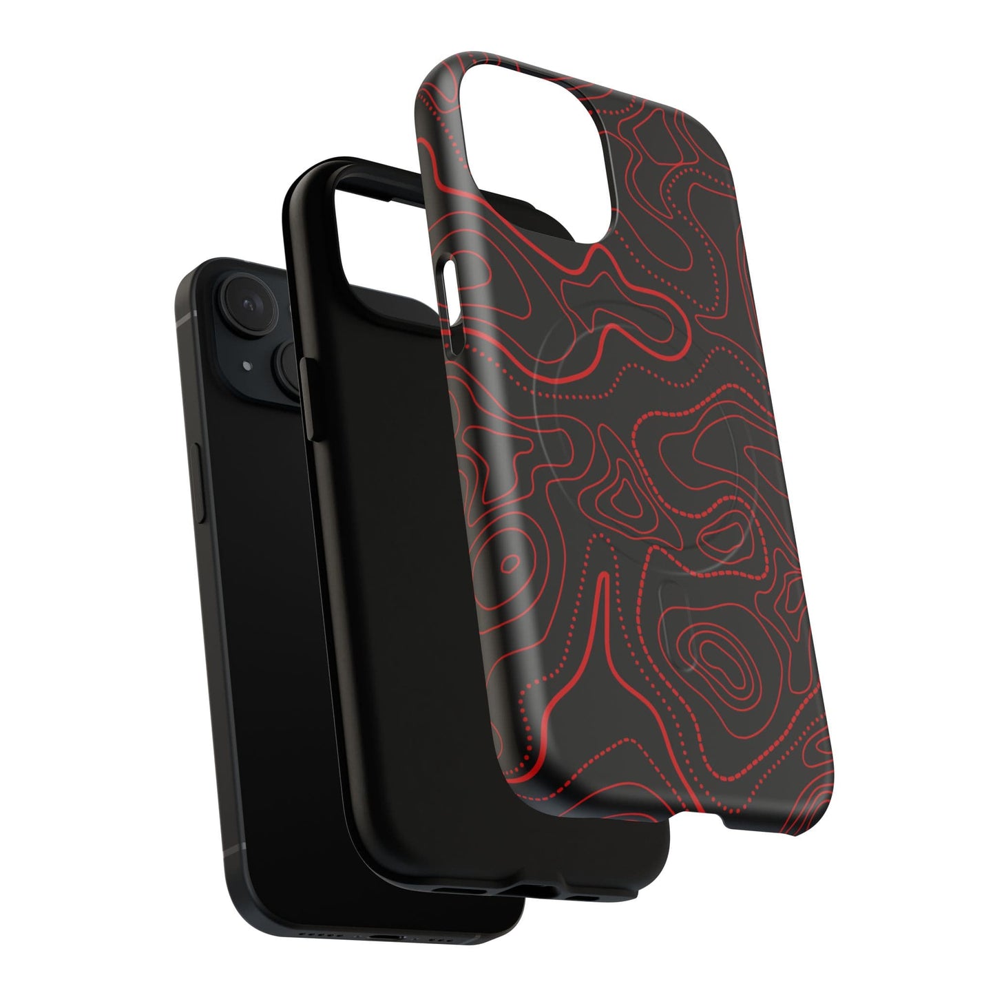 K-Factor Supply Co Widow Topo Tough Magnetic iPhone Case