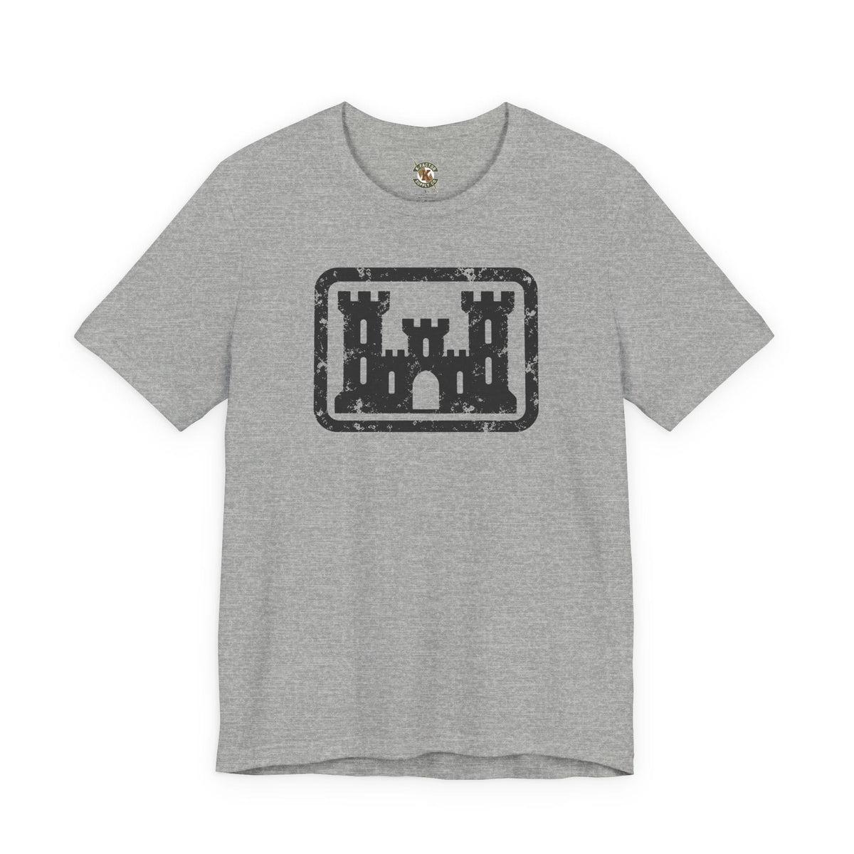 K-Factor Supply Co 12B Castle Mk 1 Mod 0 T-Shirt Athletic Heather / S