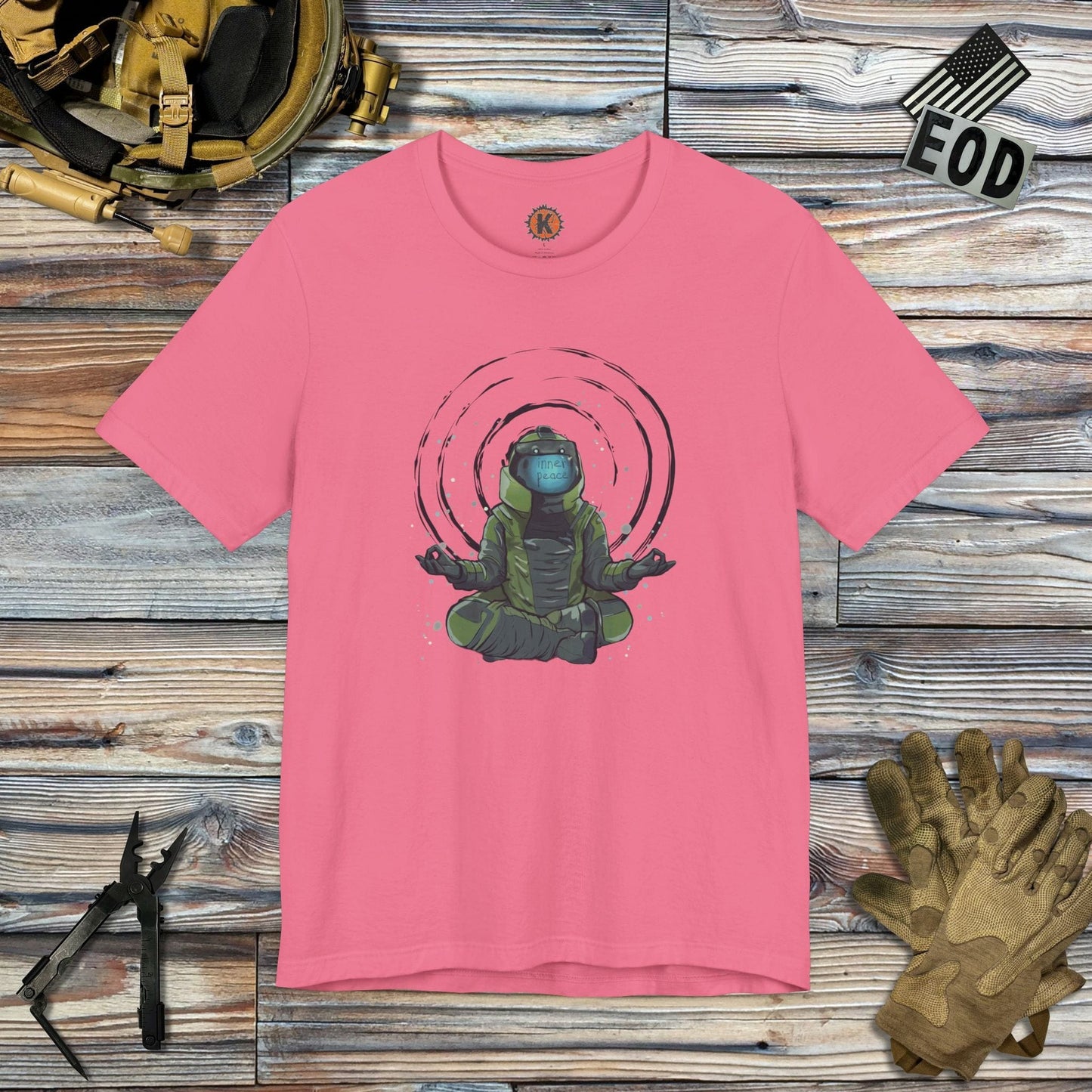 K-Factor Supply Co Inner Peace T-Shirt Charity Pink / S