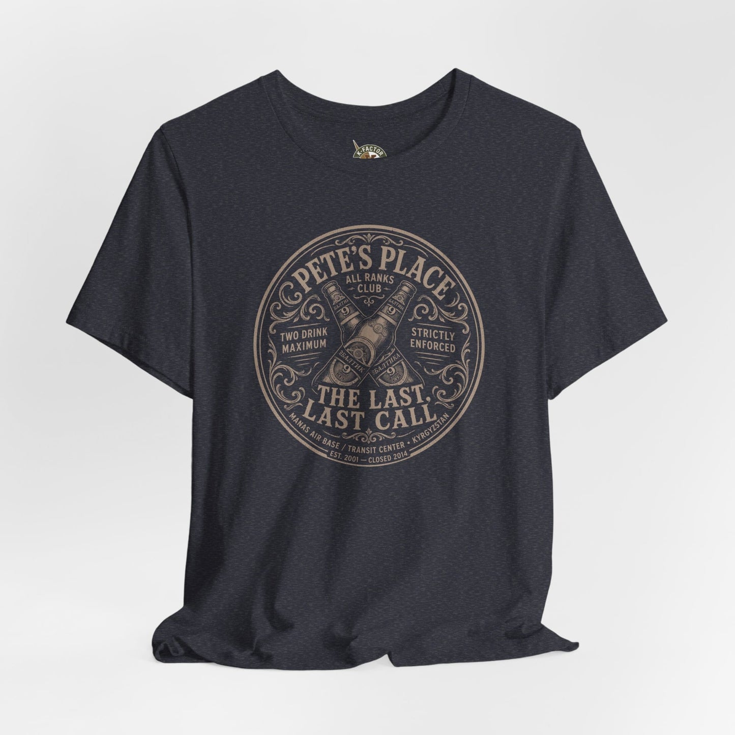 K-Factor Supply Co Pete's Place T-Shirt