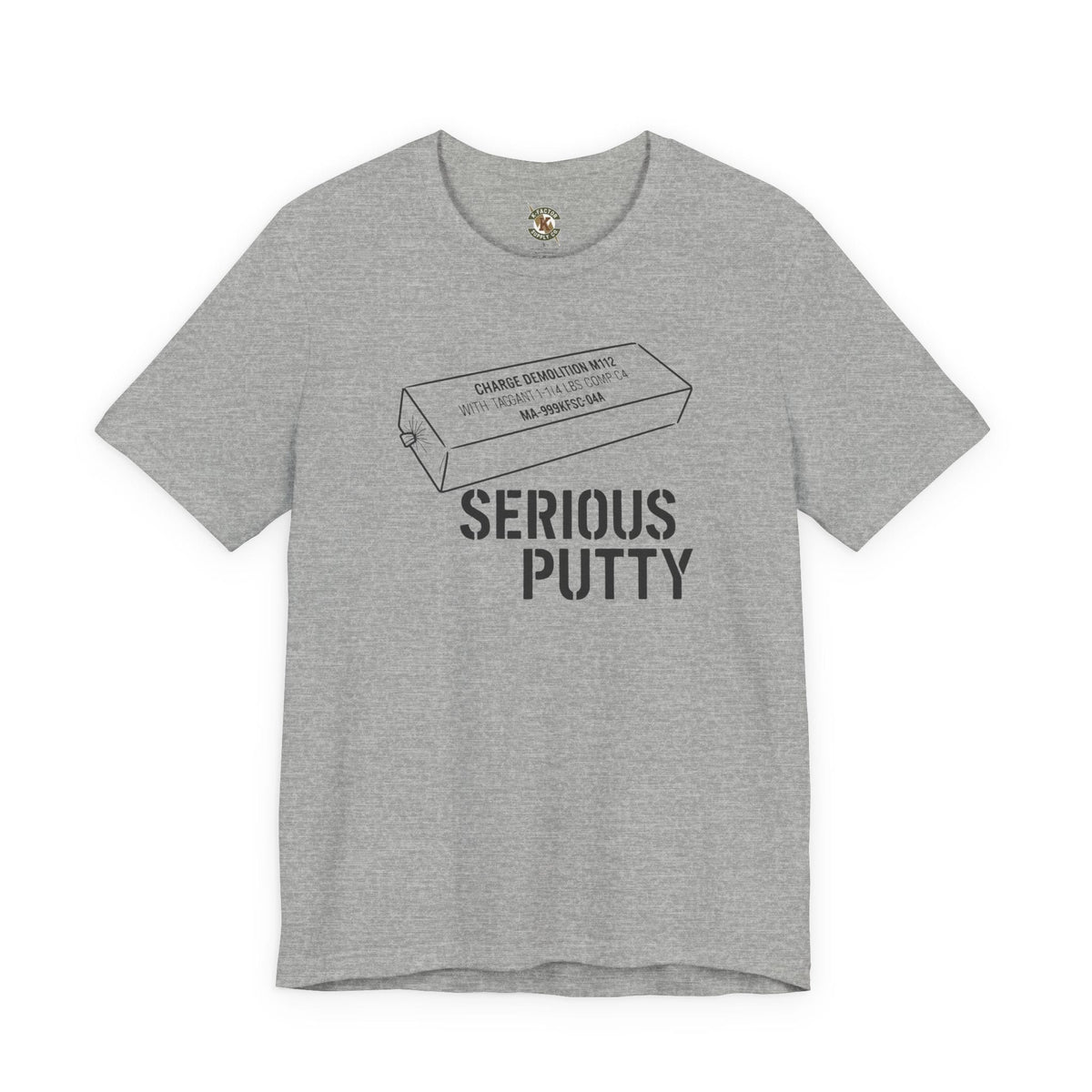 K-Factor Supply Co Serious Putty T-Shirt Athletic Heather / S