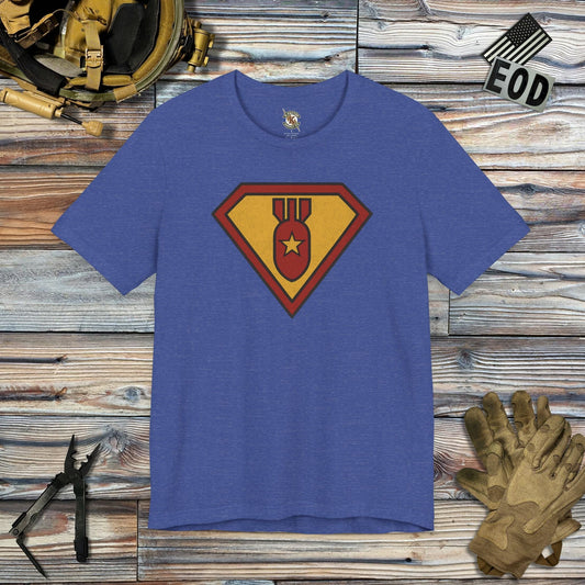 K-Factor Supply Co Super Tech T-Shirt Heather True Royal / S