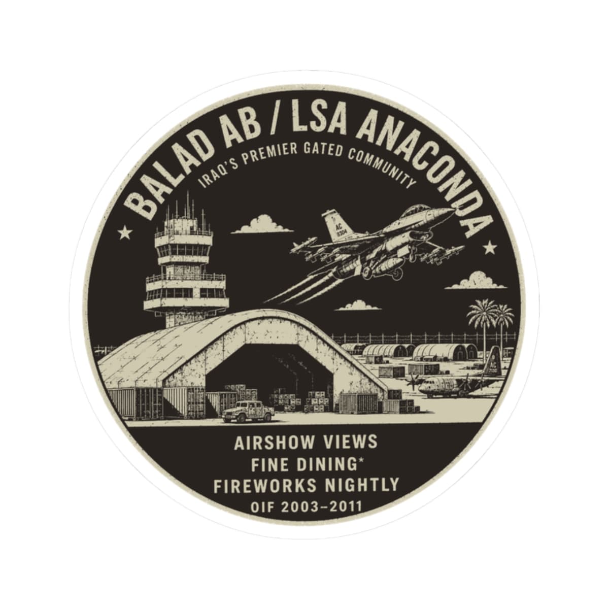 Balad LSAA Gated Community Sticker
