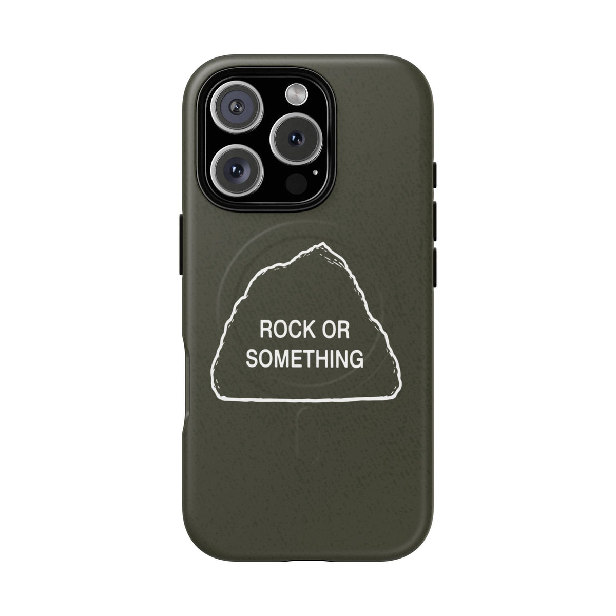 K-Factor Supply Co Rock or Something Mk 2 Tough Magnetic iPhone Case iPhone 16 Pro / Matte