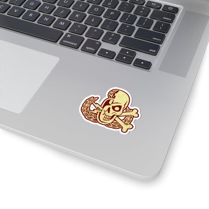 Skully Crab Sticker