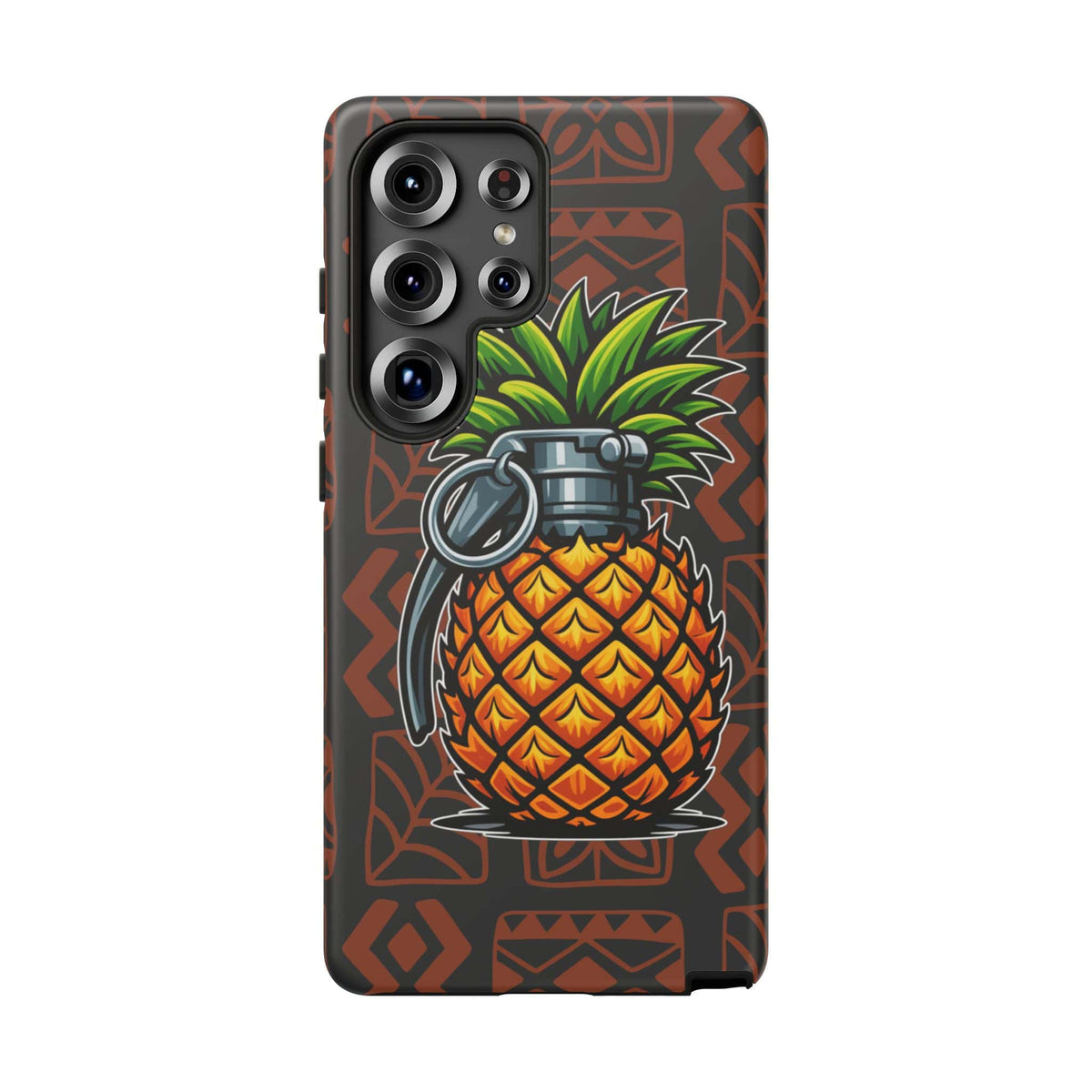 K-Factor Supply Co Pineapple Grenade Mk 1 Mod 1 Tough Android Case Samsung Galaxy S25 Ultra / Matte