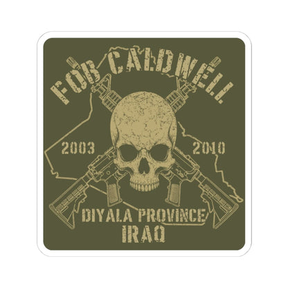 FOB Caldwell - Skull & Carbines Sticker