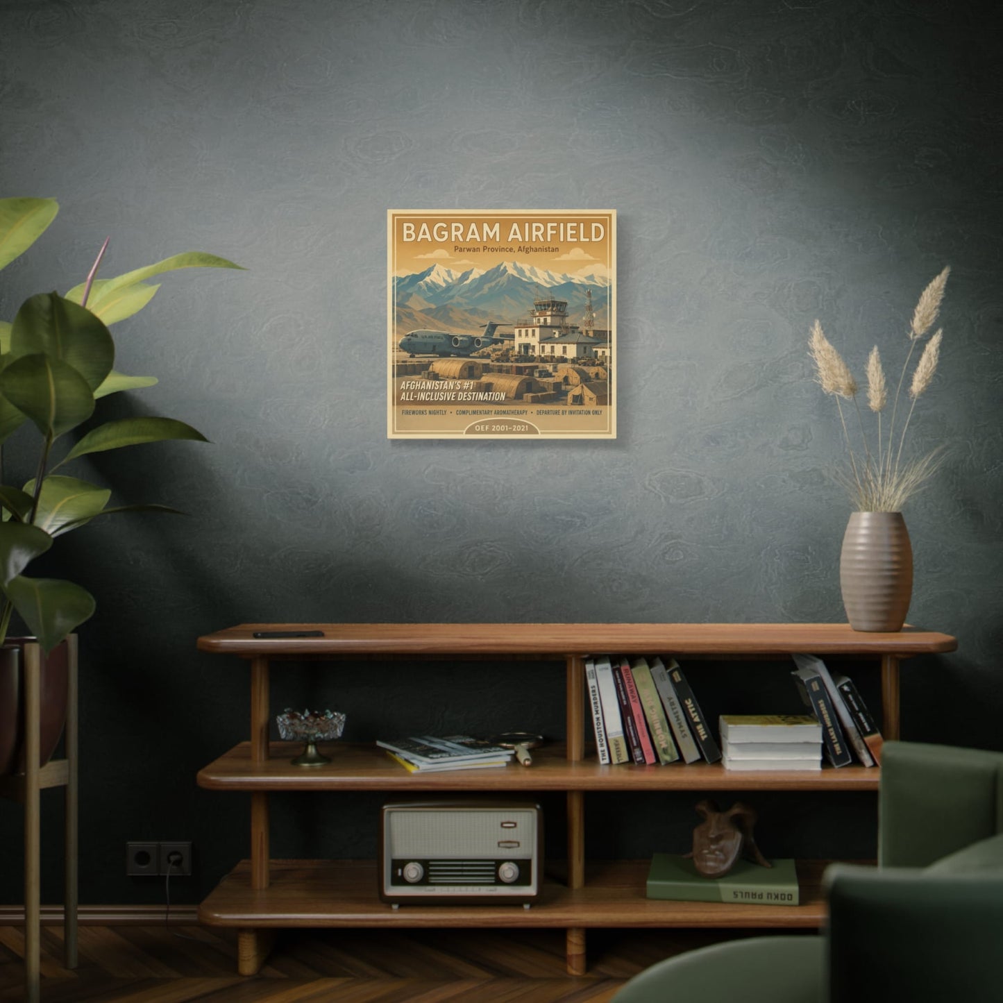 Bagram Travel Canvas Wall Art
