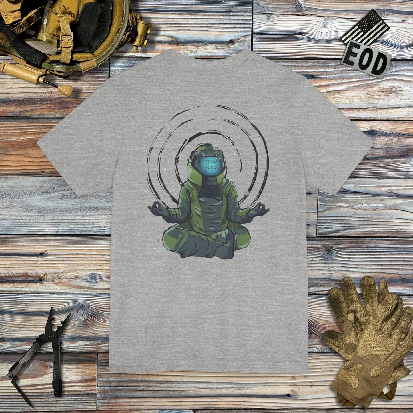 Inner Peace (PSBT - Back Print) T-Shirt