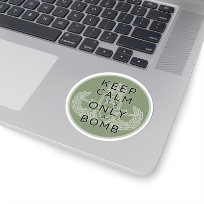 Keep Calm (Round) Sticker