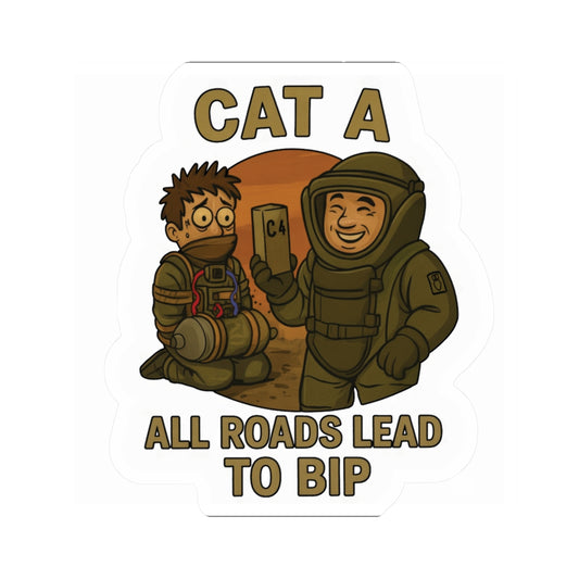 Cat A Sticker