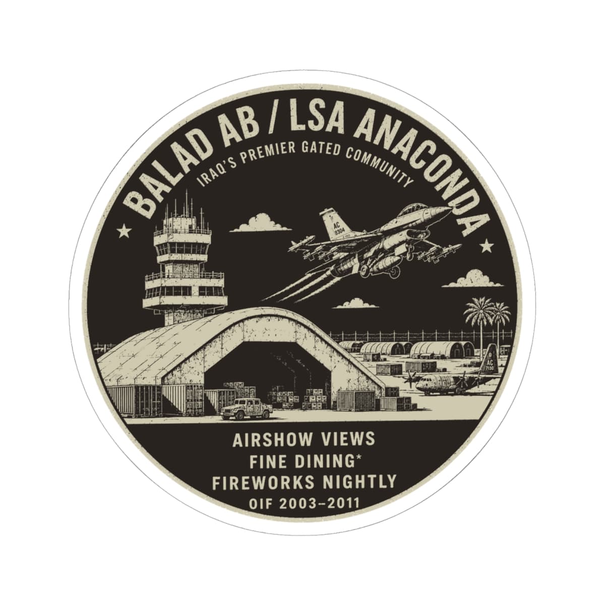 Balad LSAA Gated Community Sticker