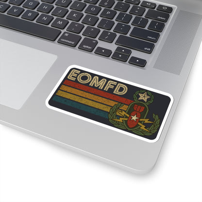 EOMFD Retro Sticker