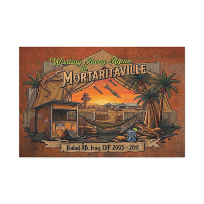 Mortaritaville - Wasting Away Canvas Wall Art