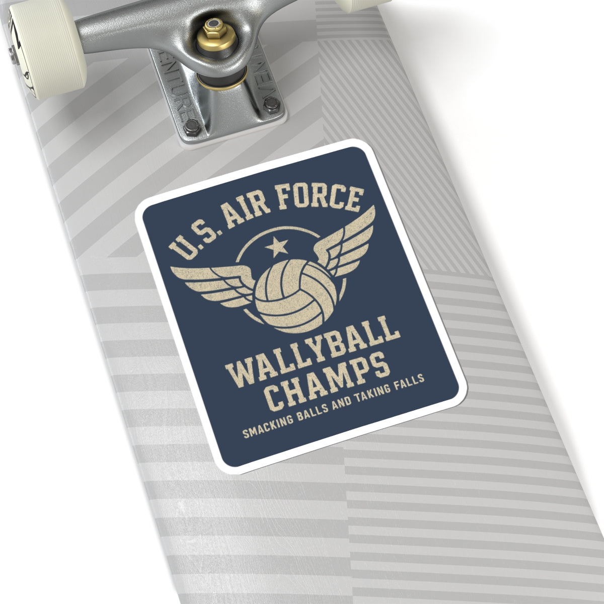 Wallyball Champs Sticker