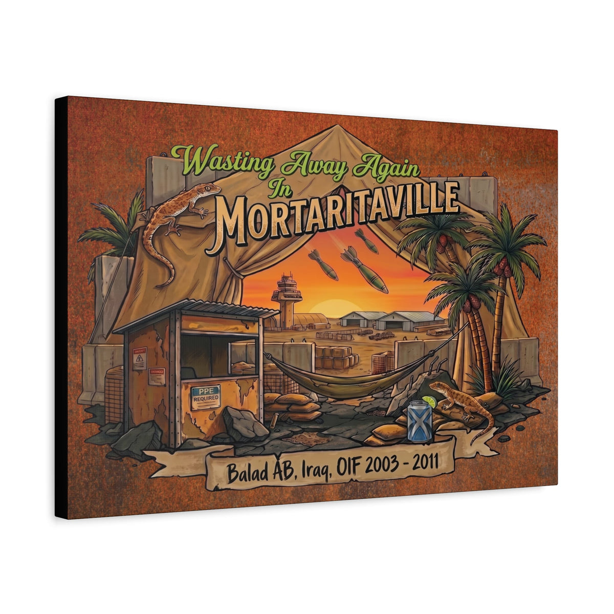 Mortaritaville - Wasting Away Canvas Wall Art