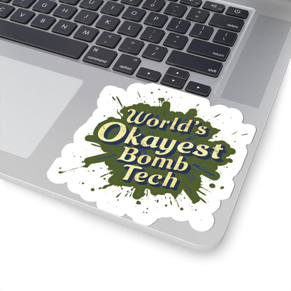 World's Okayest Bomb Tech Mk 1 Mod 1 Sticker