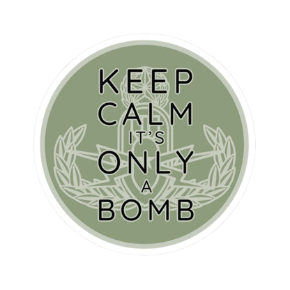 Keep Calm (Round) Sticker
