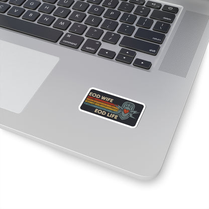 EOD Wife Retro Sticker