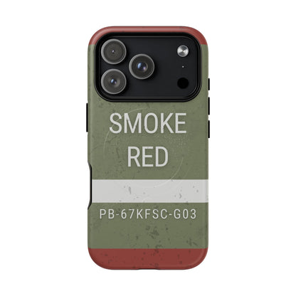 M18 Smoke (Red) Tough Magnetic iPhone Case