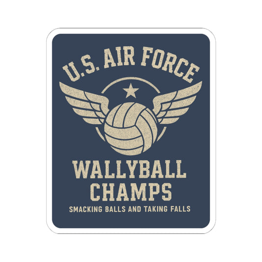 Wallyball Champs Sticker