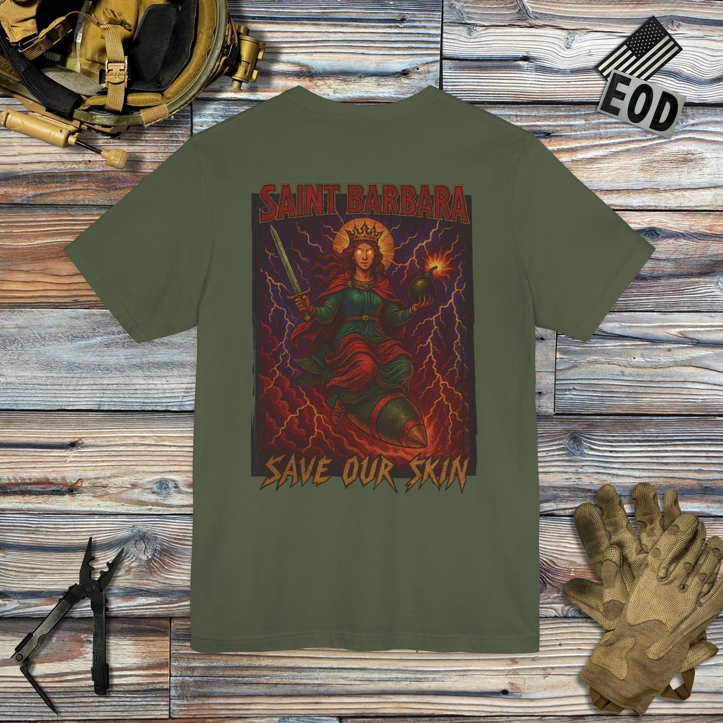 Patron Saint (Back Print) T-Shirt