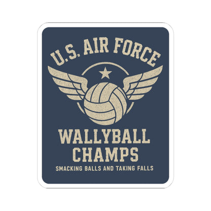 Wallyball Champs Sticker
