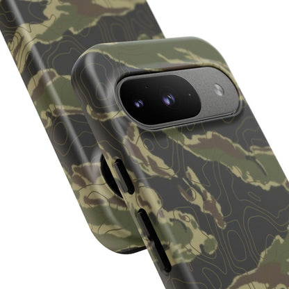 Tiger Stripe Topo Tough Android Case