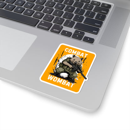 Combat Wombat Sticker