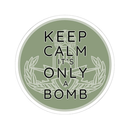 Keep Calm (Round) Sticker