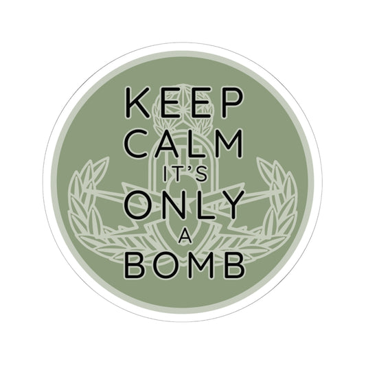 Keep Calm (Round) Sticker