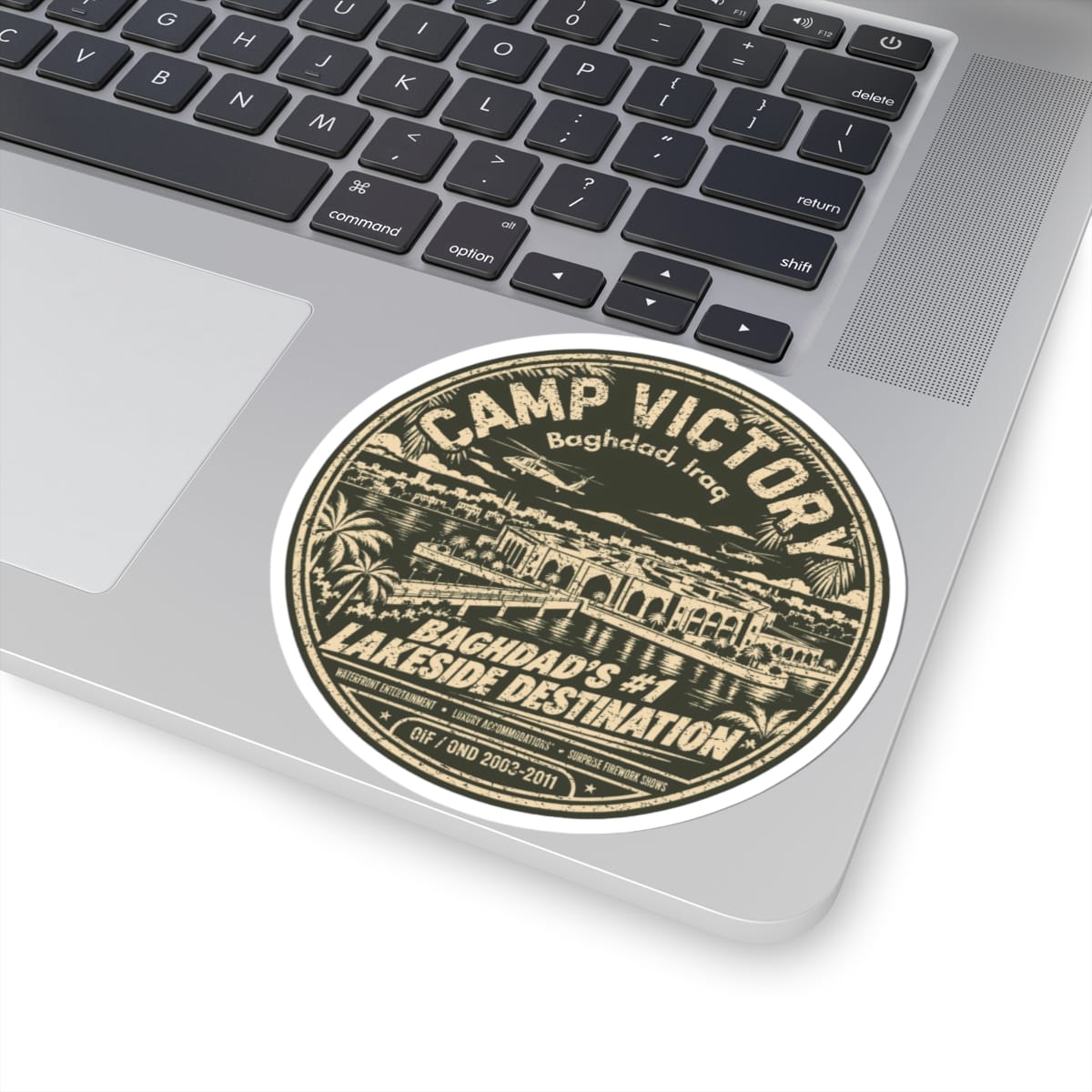 Camp Victory Lakeside Destination Sticker