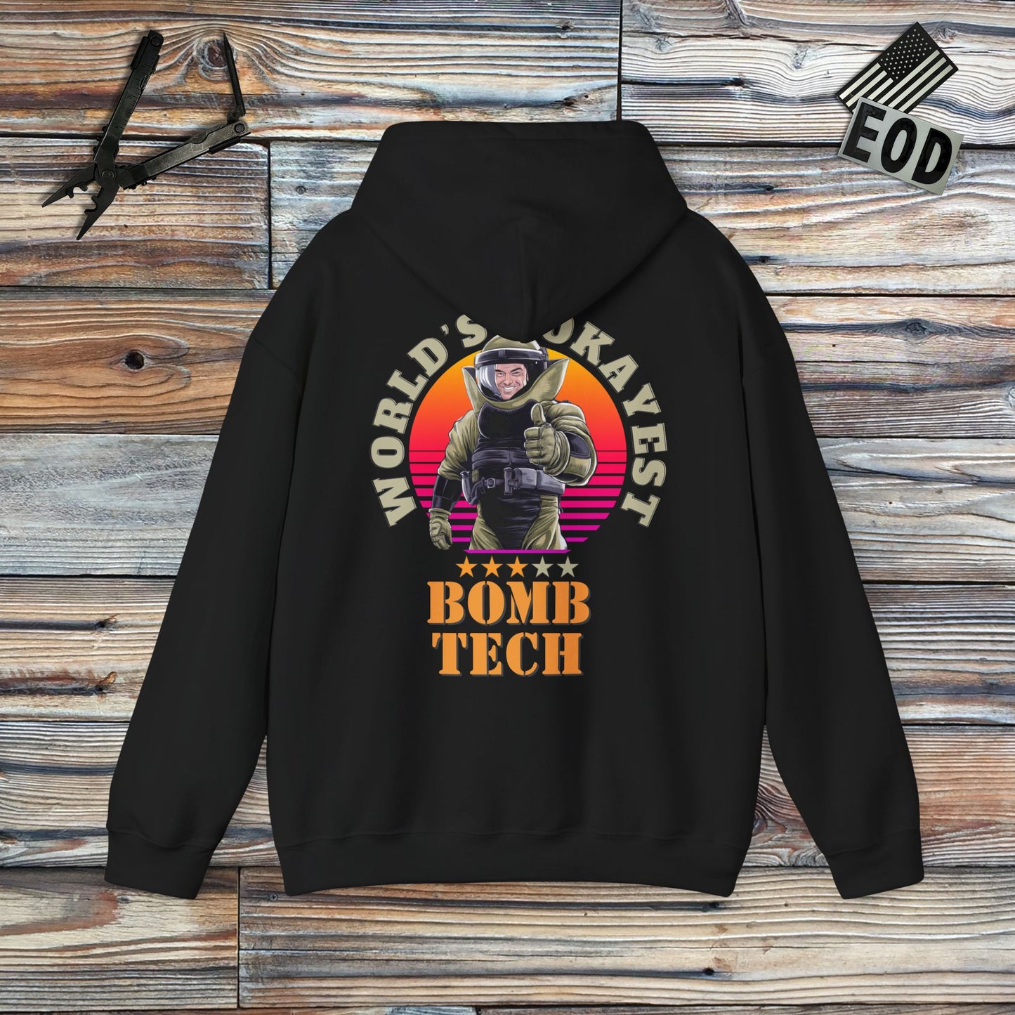 World's Okayest Bomb Tech (EOD - Mk 2 Mod 1) Hoodie