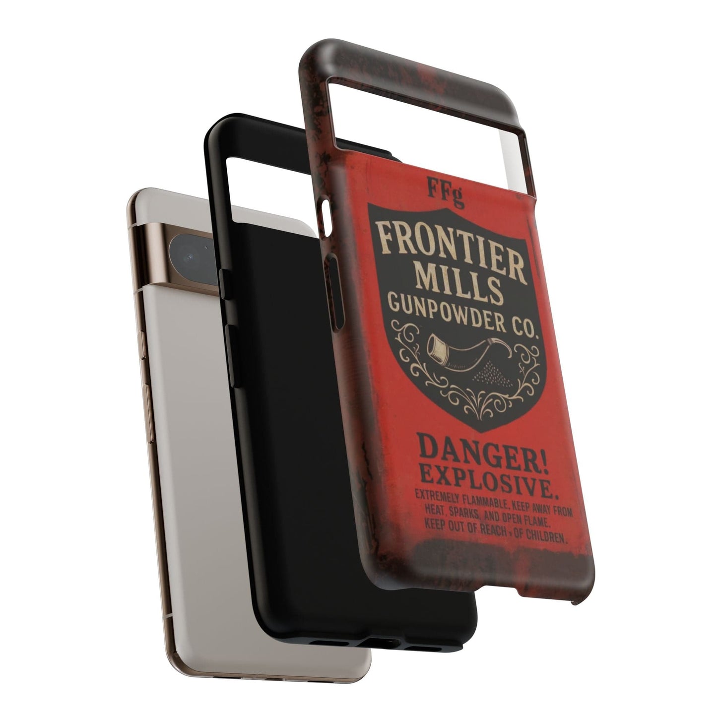 Frontier Mills Black Powder Tough Android Case