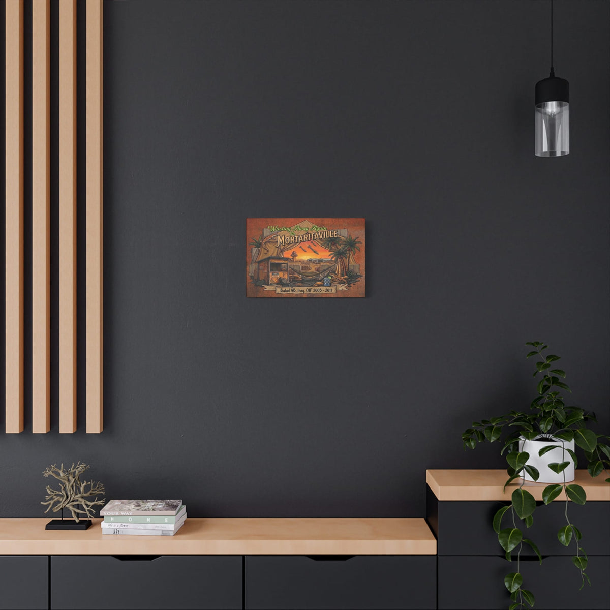 Mortaritaville - Wasting Away Canvas Wall Art