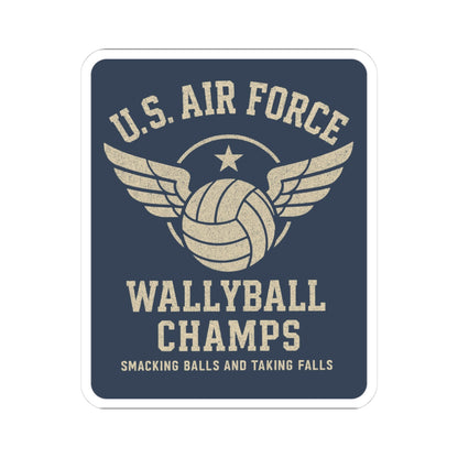 Wallyball Champs Sticker