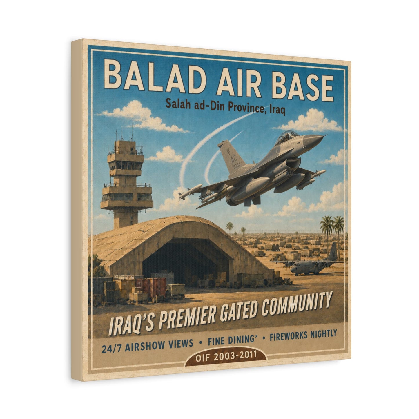 Balad Travel Canvas Wall Art