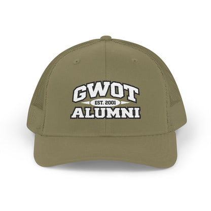 K-Factor Supply Co GWOT Alumni Mk 4 Mod 0 Snapback Trucker Cap One size / Loden