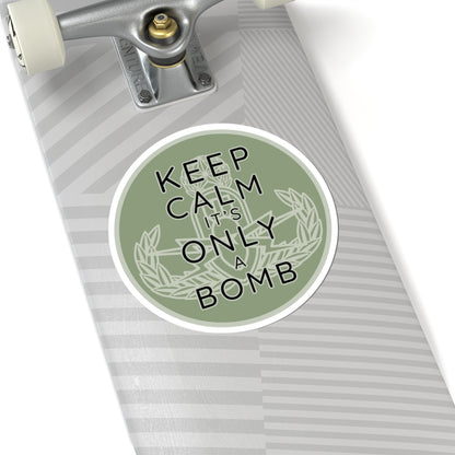 Keep Calm (Round) Sticker
