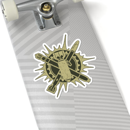 Junk in the Sun Sticker
