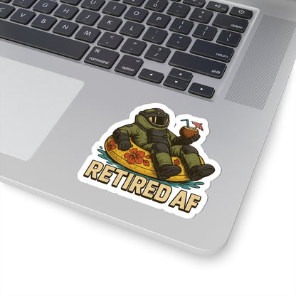 Retired AF Sticker