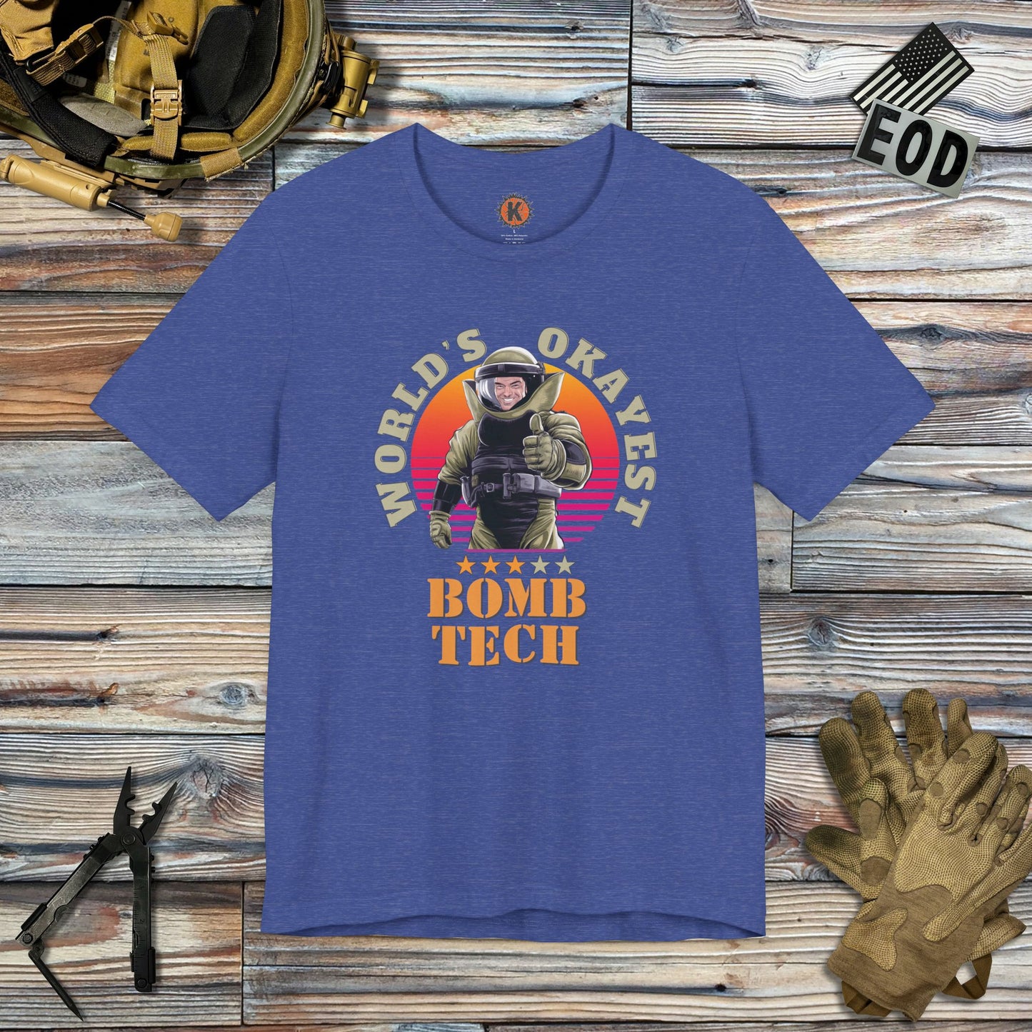 World's Okayest Bomb Tech (MK 2 Mod 1) T-Shirt