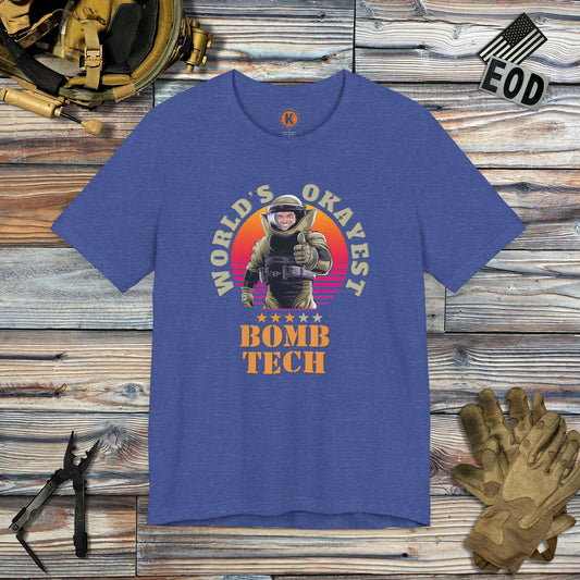 World's Okayest Bomb Tech (MK 2 Mod 1) T-Shirt