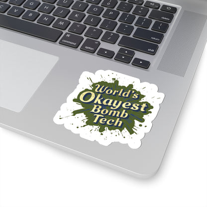 World's Okayest Bomb Tech Mk 1 Mod 1 Sticker
