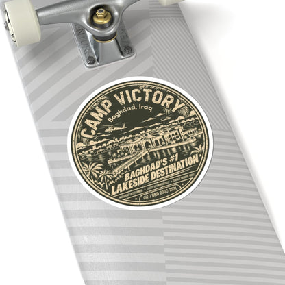Camp Victory Lakeside Destination Sticker