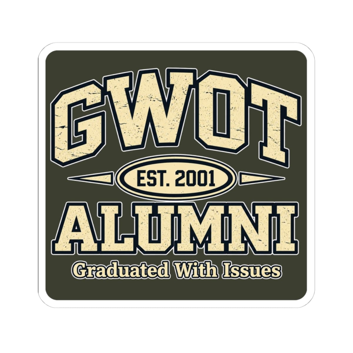 GWOT Alumni Mk 4 Mod 2 Sticker