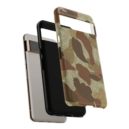 Old's Cool Topo Tough Android Case