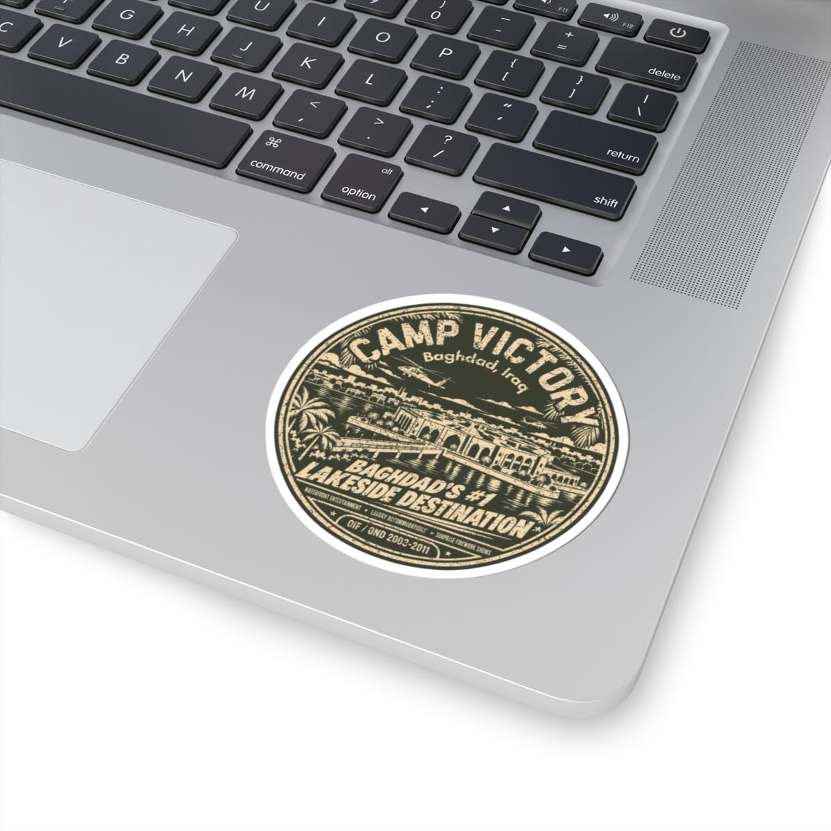 Camp Victory Lakeside Destination Sticker