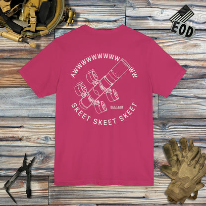 Skeet Skeet Skeet (Back Print) T-Shirt
