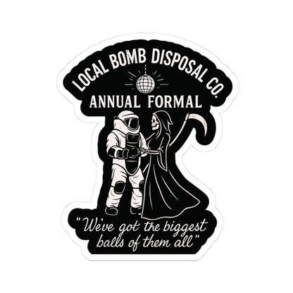 Bomb Disposal Formal Sticker